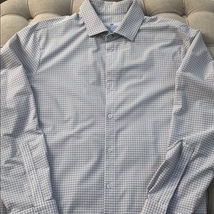 Active wear button down